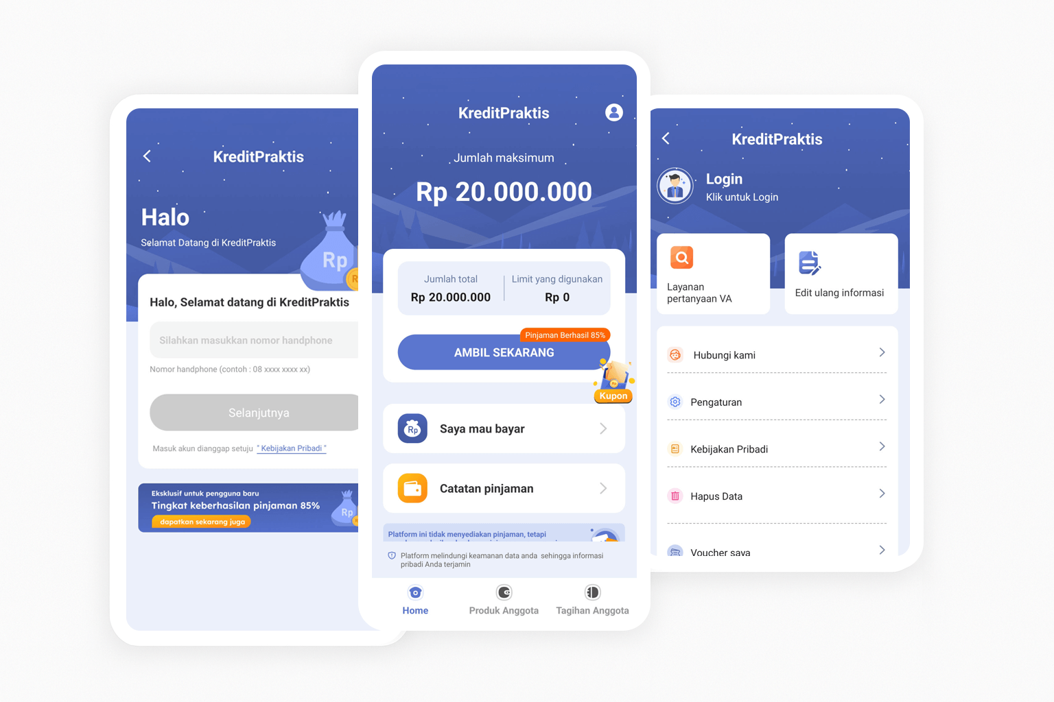 mobile kredit praktis
